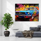 "RETRO RACER: MUSTANG IN COLOR FUSION"