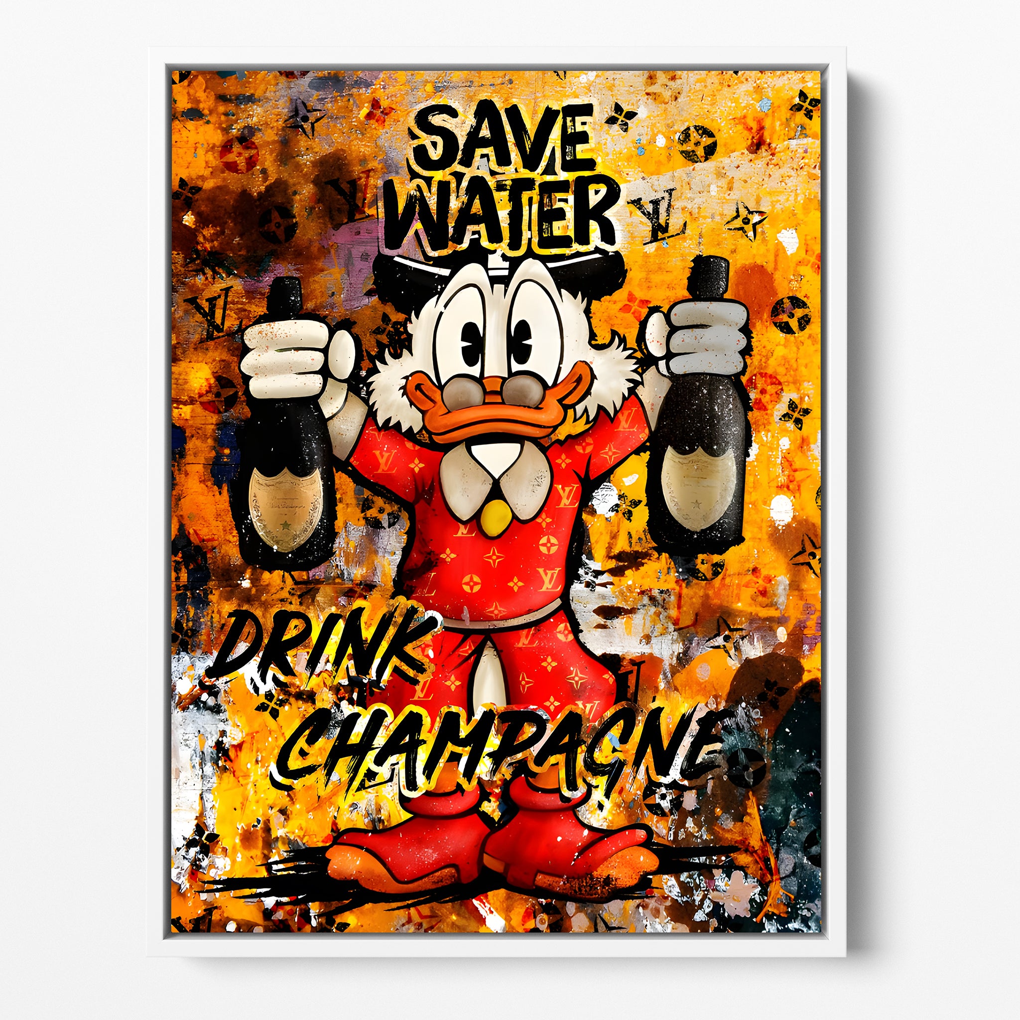 "SAVE WATER, DRINK CHAMPAGNE"