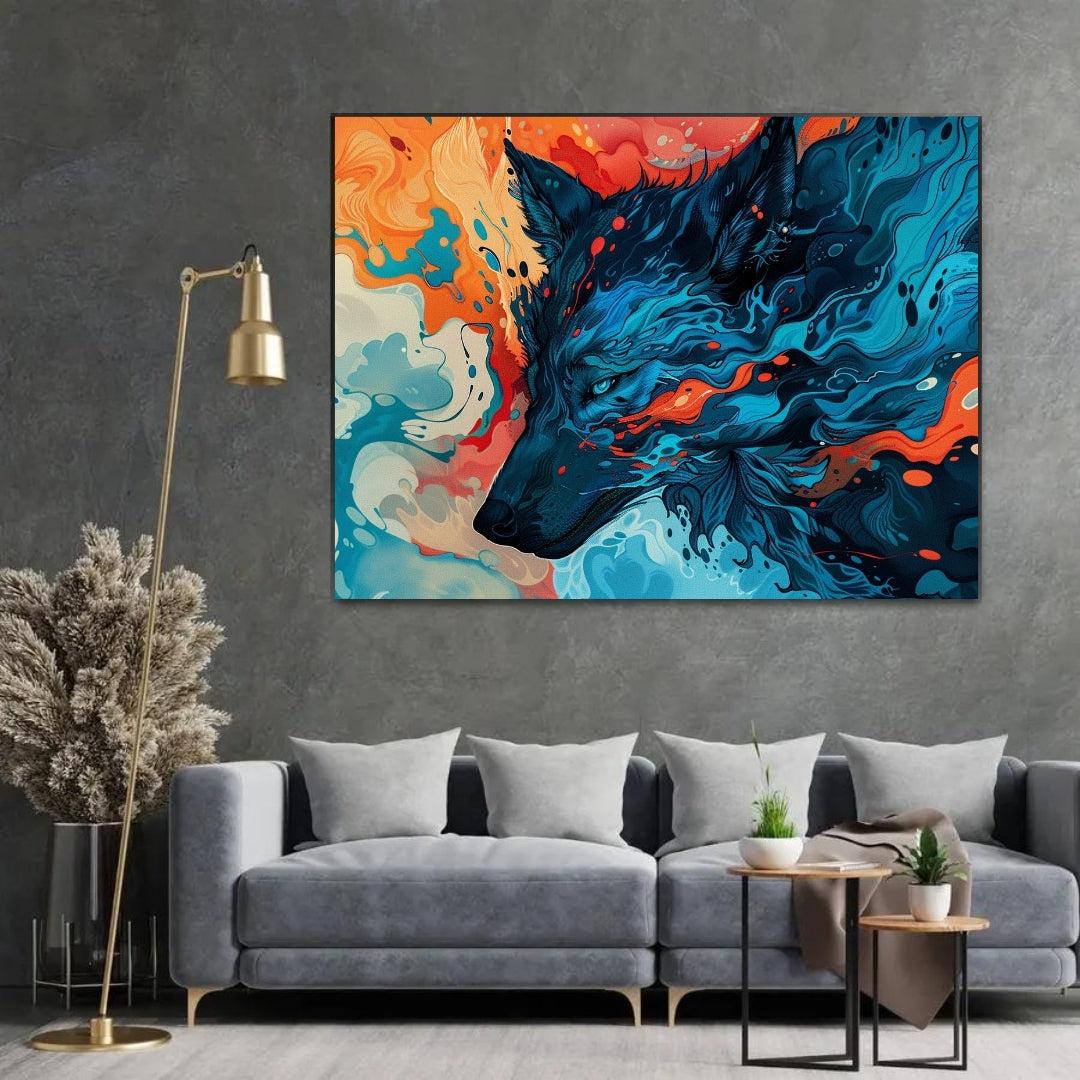 "WOLF COLOR EXPLOSION" 4