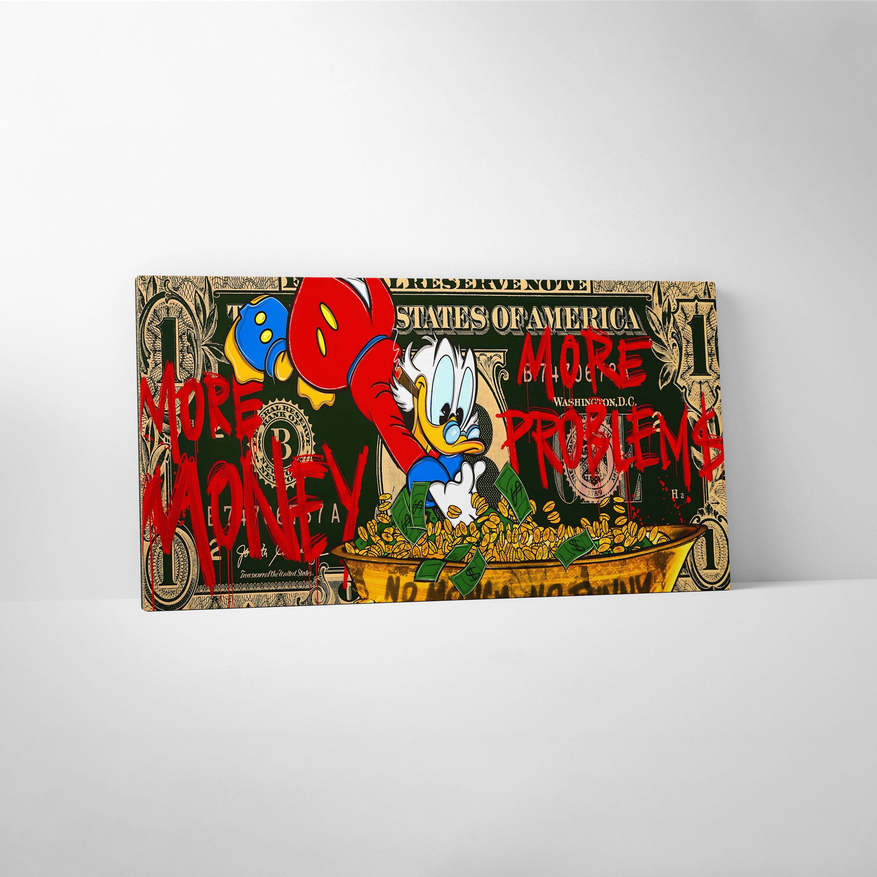 "MORE MONEY MORE PROBLEMS"