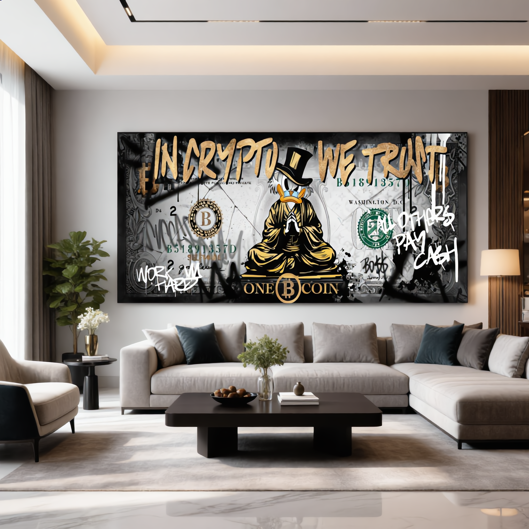 "IN CRYPTO WE TRUST"