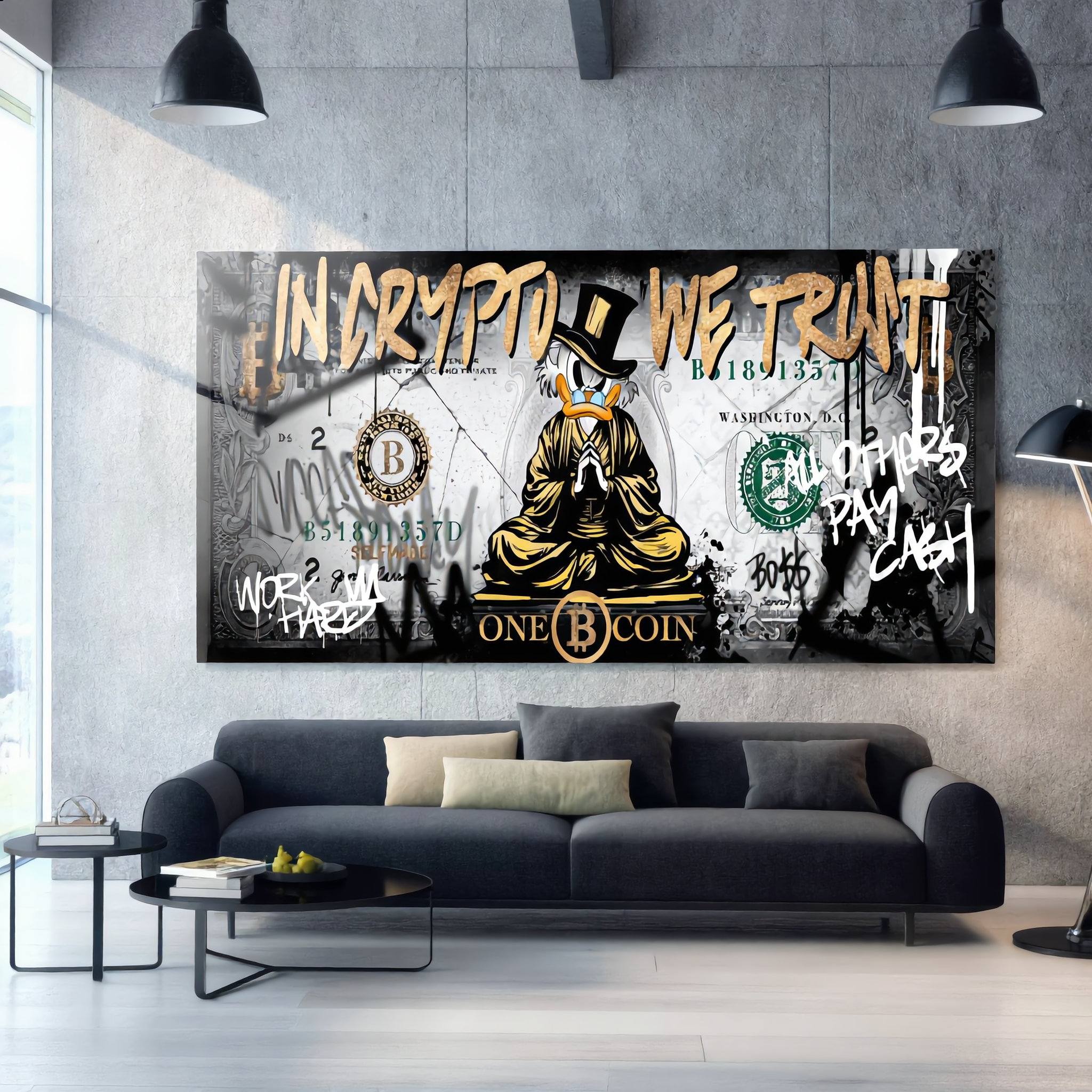 "IN CRYPTO WE TRUST"